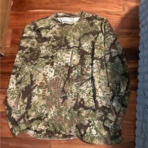 Kryptek Stalker 2 Long Sleeve Camo Shirt XXL Cotton Hunting (0373)